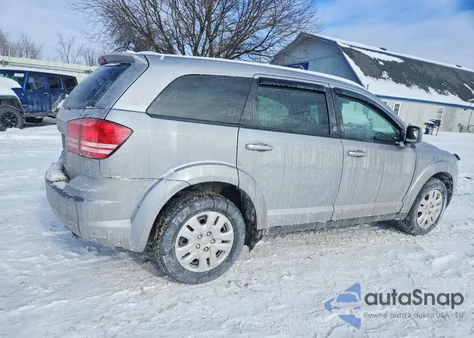 2017 Dodge Journey Se from USA, damaged, VIN 3C4PDCAB6HT585086